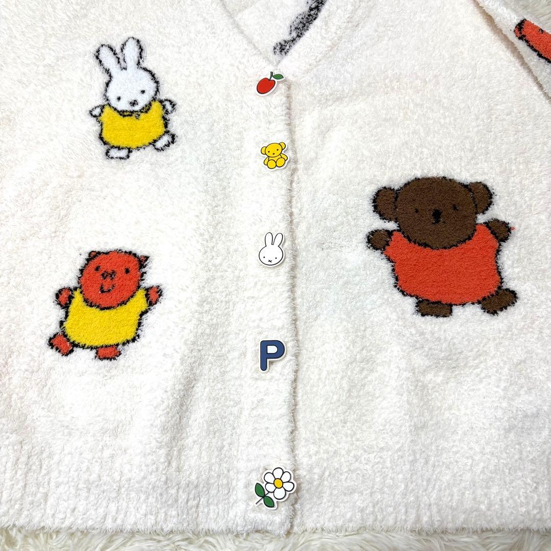 ジェラートピケ ミッフィー カーディガン クリーム M-Lサイズ - メルカリ