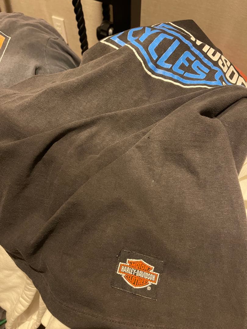 Harley-Davidson フレイム ロンT 最終値下げ - メルカリ