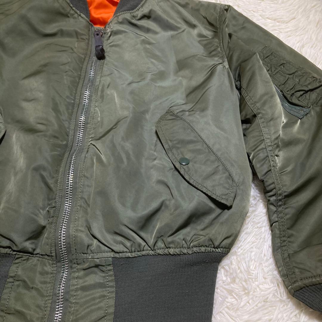 旧タグ】80s アルファ MA-1 USA製 IDEAL ヴィンテージ M - メルカリ