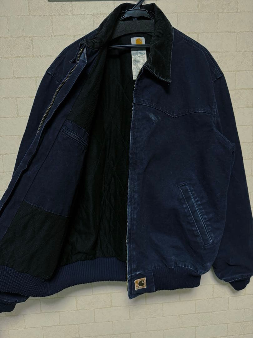 カーハートCarhartt サンタフェジャケット L ネイビー J14 MDT - メルカリ