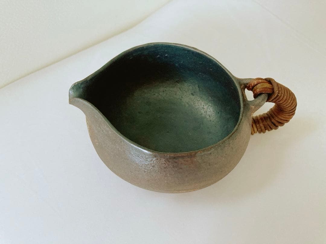 【最終値下げ　石原祥充　片口】かずら手ポット　安藤雅信　石原稔久　市川孝