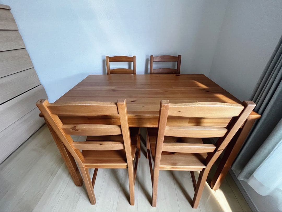 IKEA ダイニングテーブルセット 4人掛け 引渡限定 東京 八王子 日野