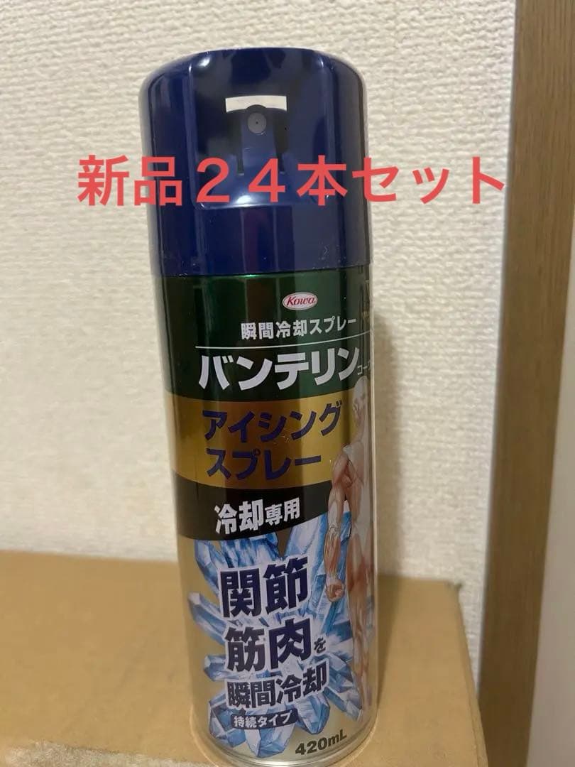 バンテリン アイシングスプレー　24本　コールドスプレー　冷却　アイシング 楽天市場】興和株式会社バンテリンコーワ アイシングスプレー（420ml