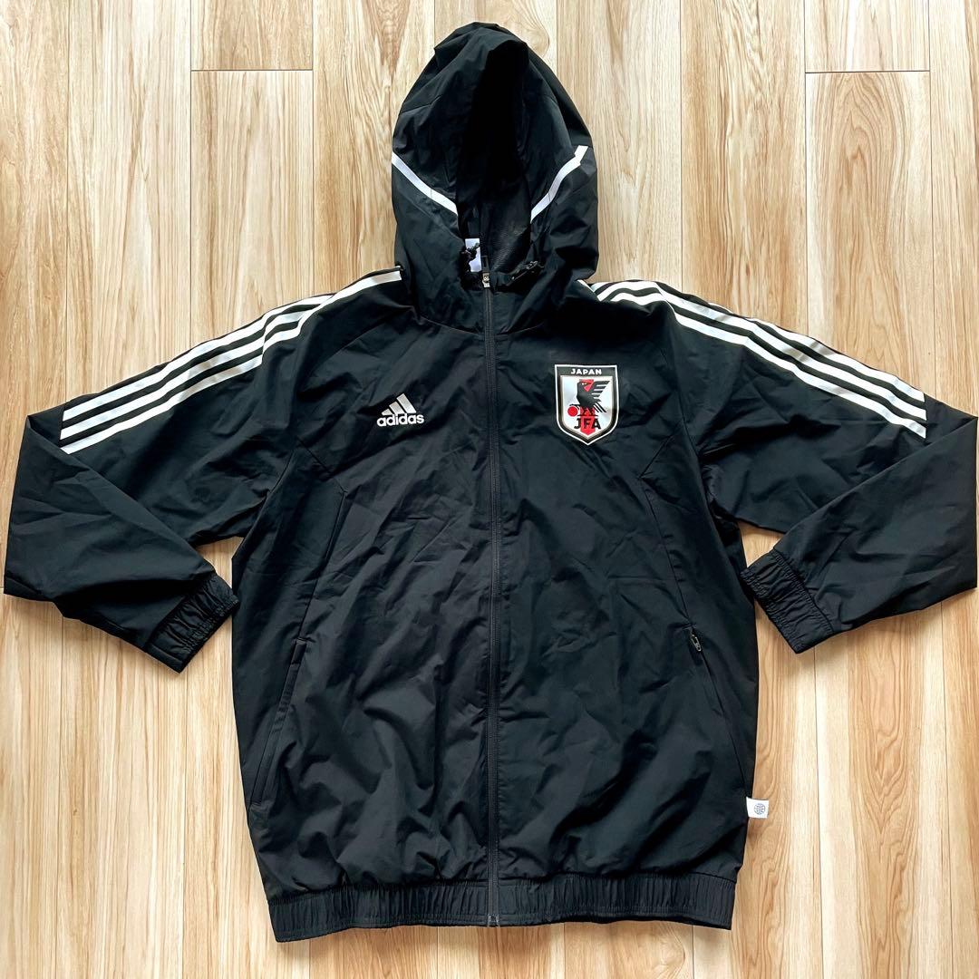 【非売品】サッカー日本代表　選手支給トレーニングウェア　レア品　adidas adidas（アディダス） サッカー日本代表 トレーニングトップ ブラック