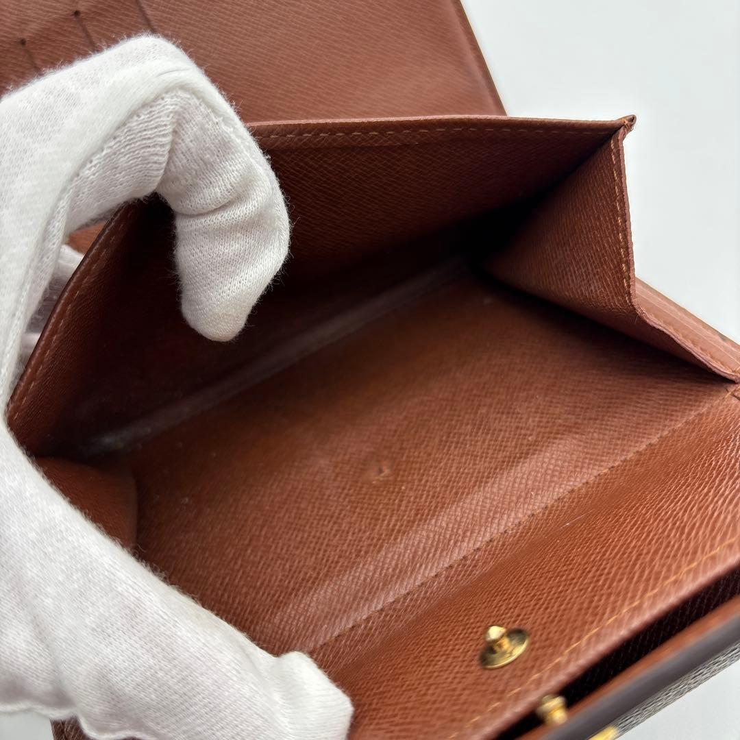 美品✨ルイヴィトン モノグラム ポルトトレゾール エテュイパピエ 三