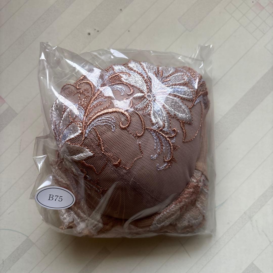 シャルレ　パレッティブラジャーB75 ナチュラルブラウン、ダークグレーのセット 新品】パレッティ限定色3点セット シャルレB70／M - メルカリ