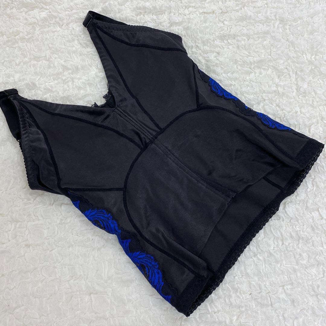 マルコ 補正下着 カーヴィシャス 1/2カップ ロングブラジャー A80 黒