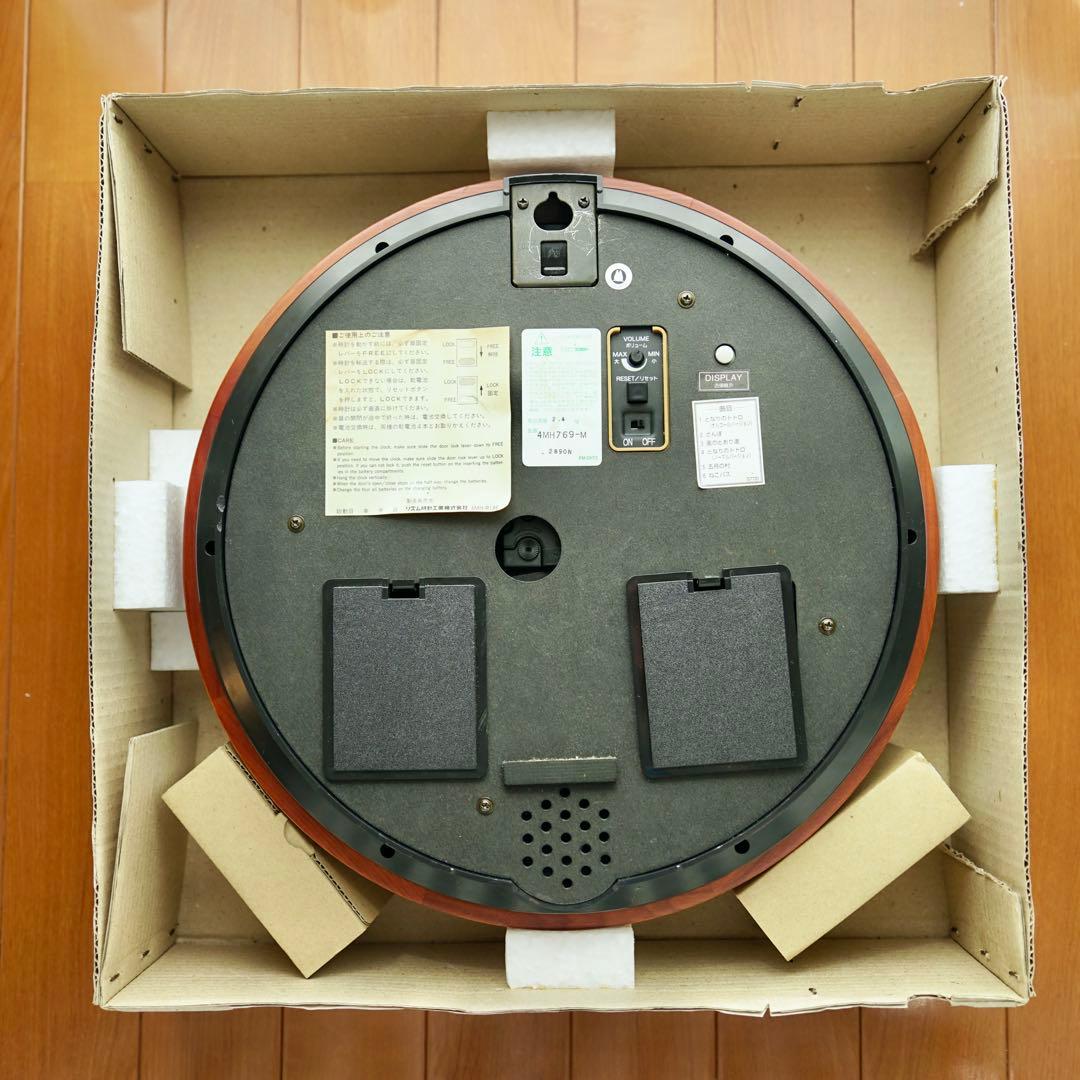 箱付き完動品】リズム時計工業 トトロ からくり時計 4MH769-M06 - メルカリ