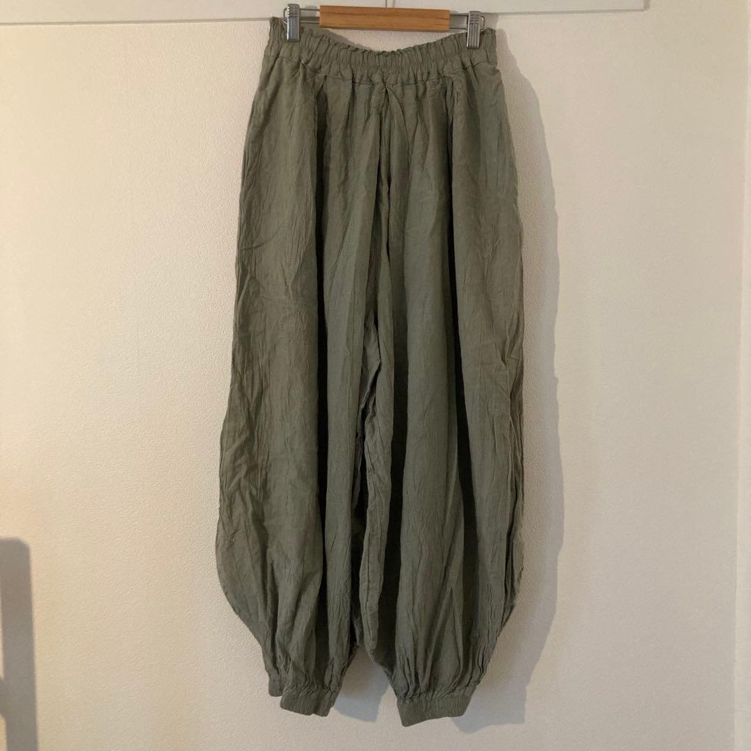 ヂェン先生のバルーンパンツ / ライトグレー Mサイズ - メルカリ