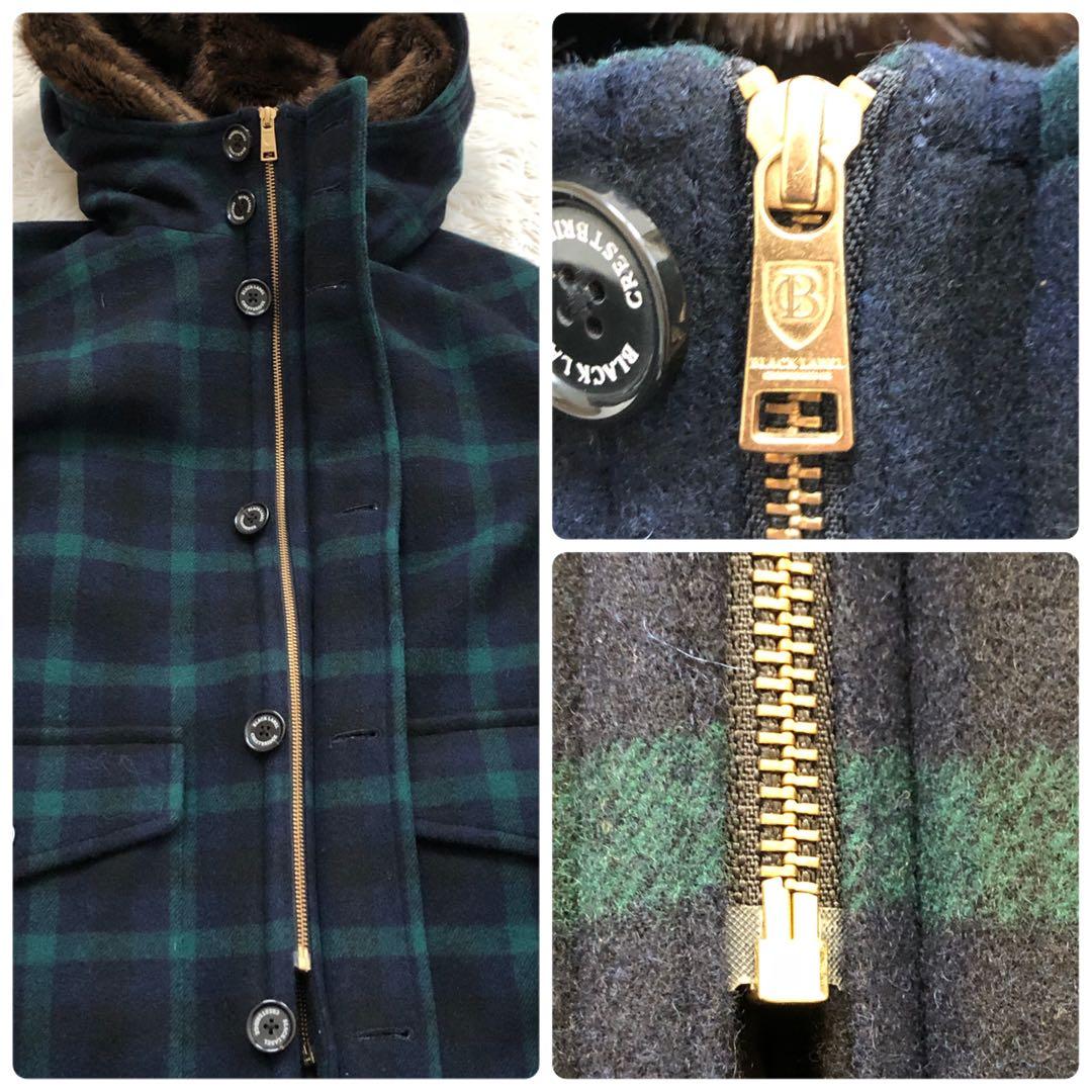 亀梨和也さん着用 ブラックレーベルクレストブリッジ フーデッドコート 2way