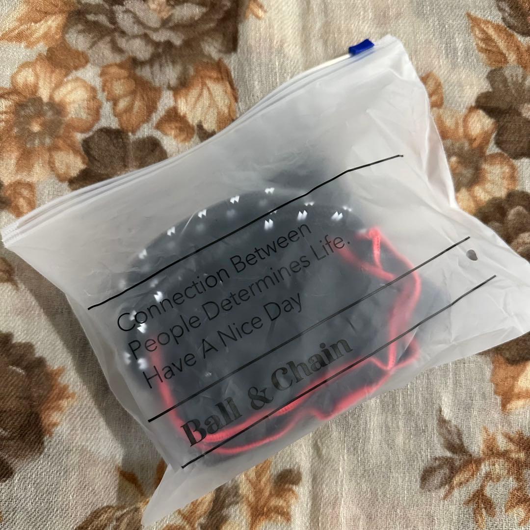 限定】ボールアンドチェーン 不二家ペコちゃん コラボバッグMSブラック