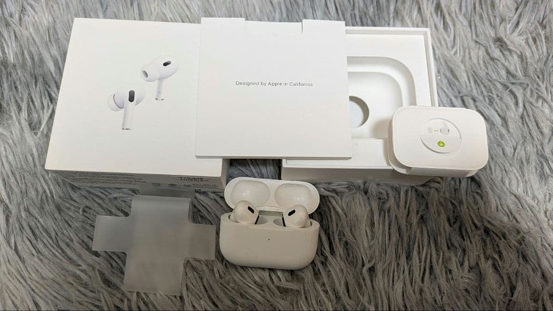 AirPods Pro（第2世代）本体 ワイヤレスイヤホン ホワイト レンタル] Apple AirPods Pro 第2世代 MTJV3J/A（USB-C）ワイヤレス