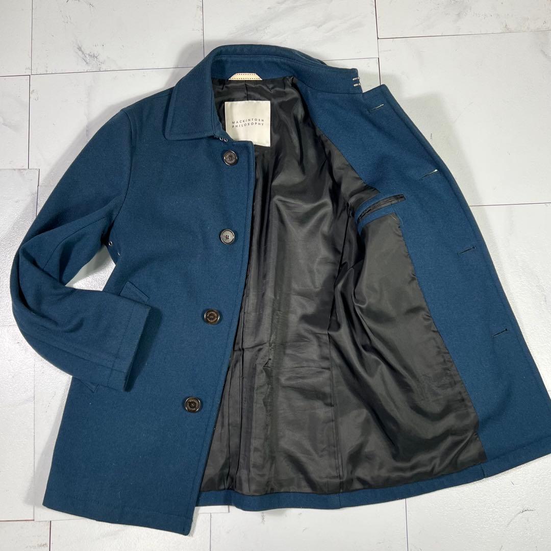 マッキントッシュフィロソフィー アドミラルメルトン ピーコート S