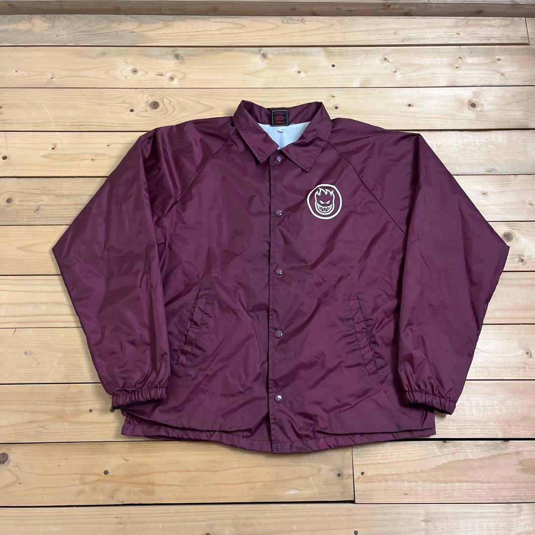 SPITFIRE スピットファイア◾️コーチジャケット THE END エンジ M