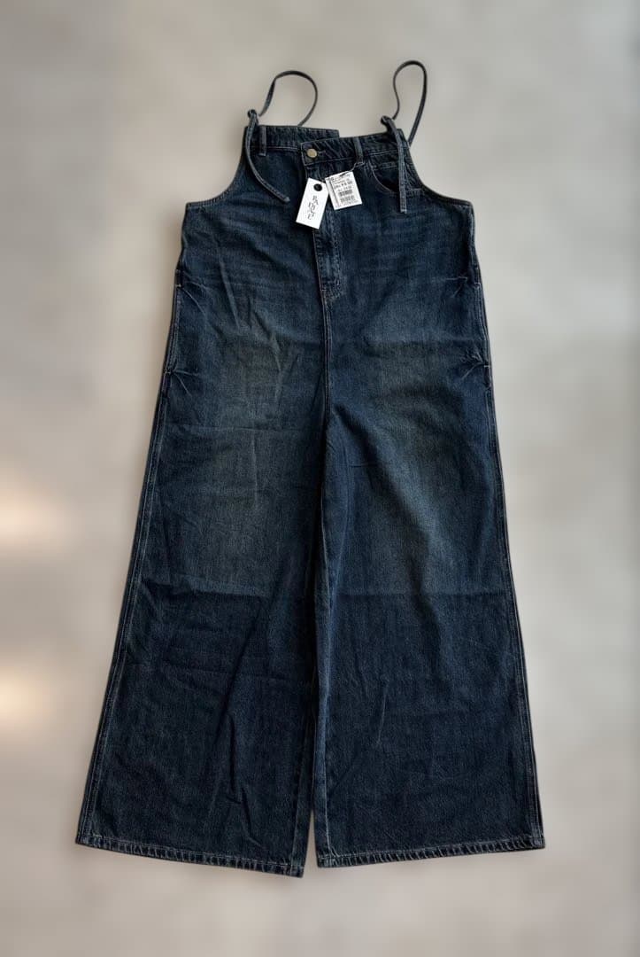 RADIATE　オーバーダイデニムオーバーオール　新品タグ付き　ネイビー OVER DYE DENIM - ｜YAMADAYA STORE