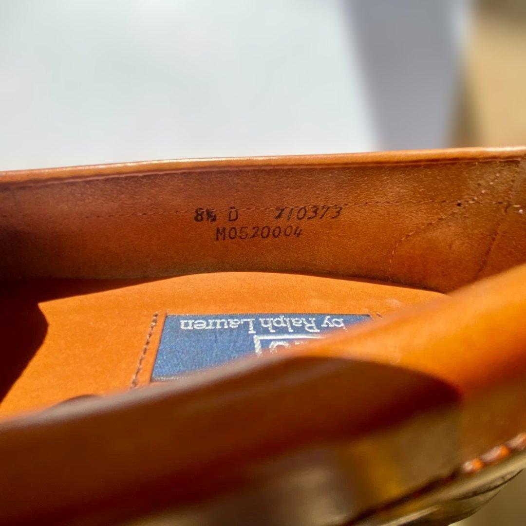 ☆USA製 ラルフローレン☆ タッセル フリンジ ローファー US8.5