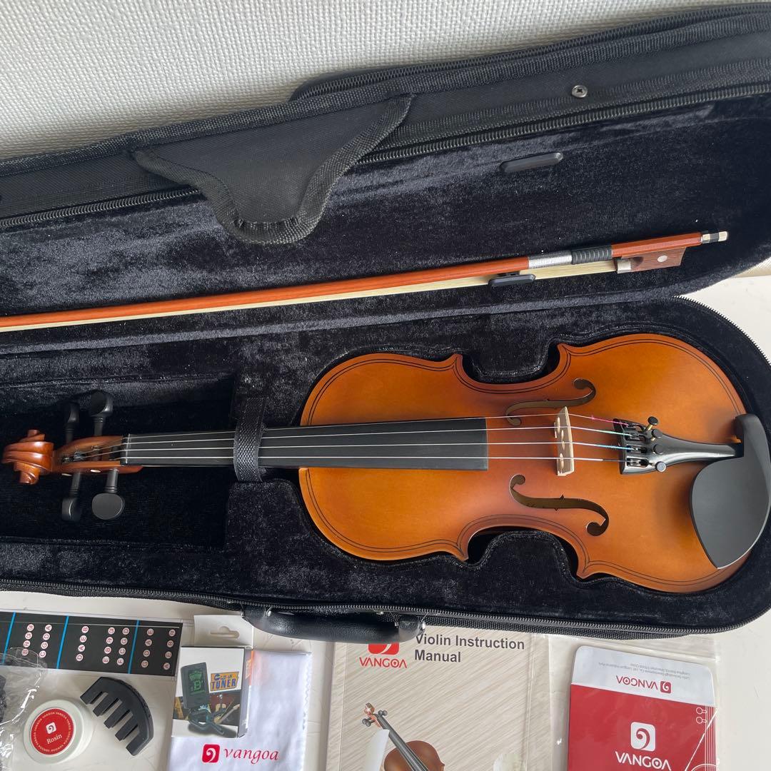 1/2バイオリン　初心者用セット　分数バイオリン　新品に近いです Hallstatt V28 1/16 分数バイオリン初心者セット - - 西尾楽器