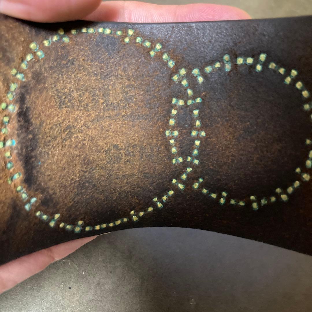 WOLF'S HEAD レザー ブレスレット キムタク 70mm - メルカリ