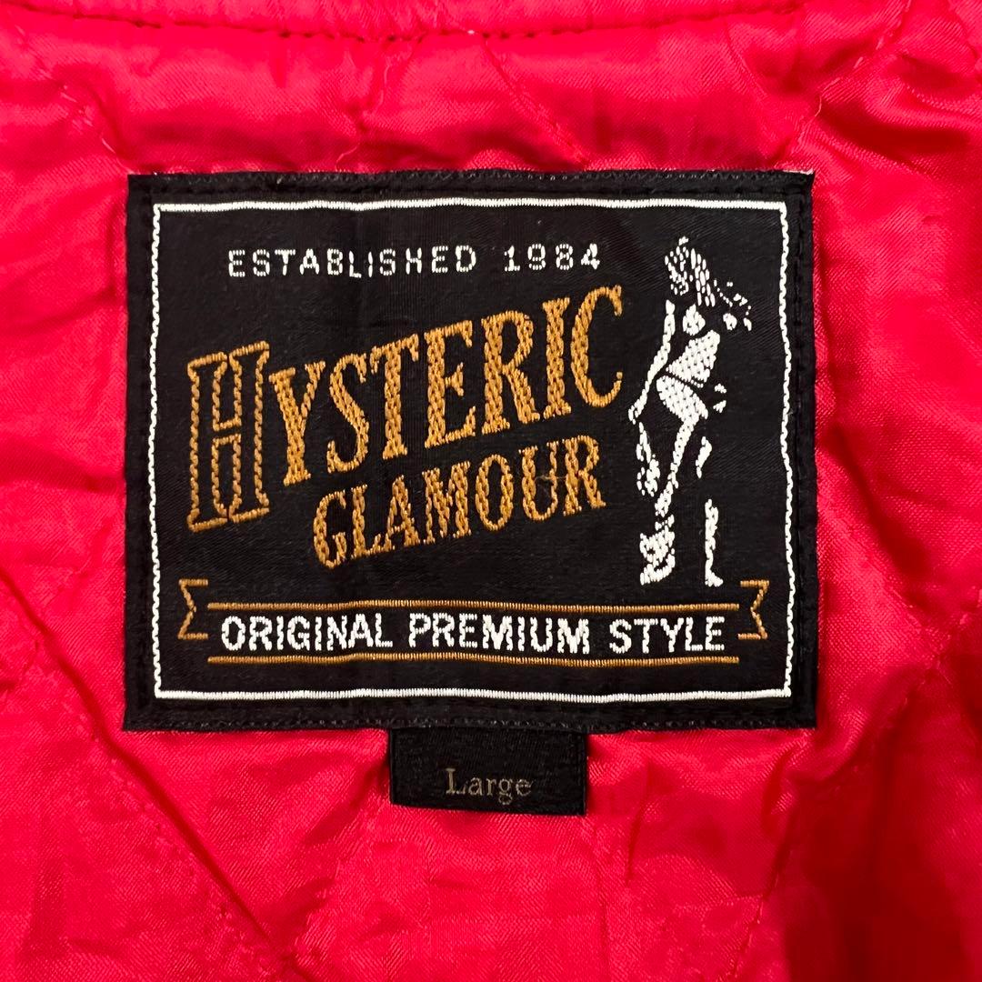 人気モデル』 ヒステリックグラマー スタジャン デビルガール 刺繍 赤