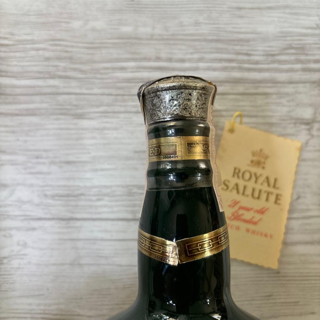 古酒ロイヤルサルート 21年 陶器 旧ボトルROYAL SALUTE - メルカリ