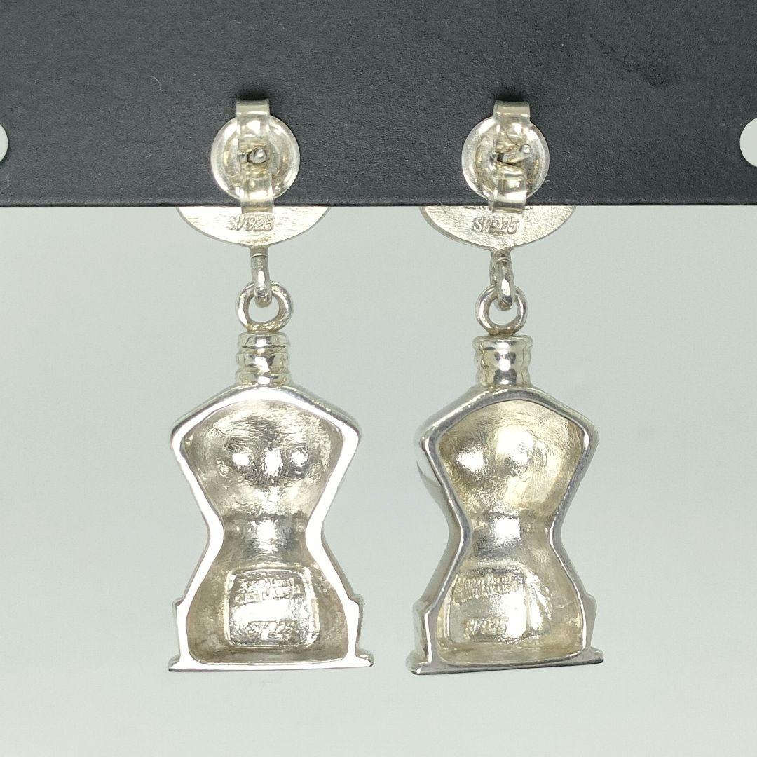 ジャンポール ゴルチェ トルソー型ピアス シルバー925 JPG 香水ボトル