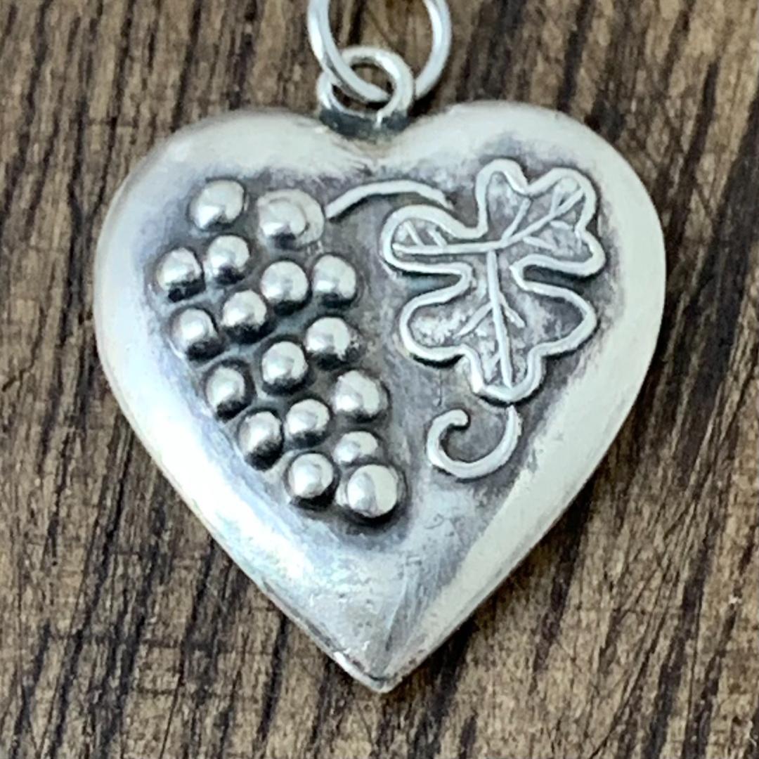 スウィートハートジュエリー葡萄 グレープ シルバーヴィンテージ