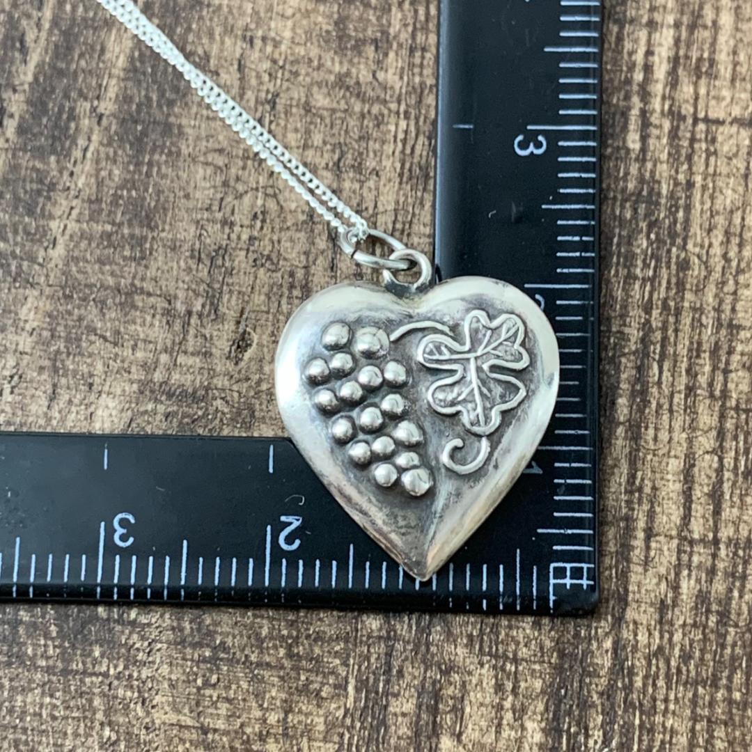 スウィートハートジュエリー葡萄 グレープ シルバーヴィンテージ