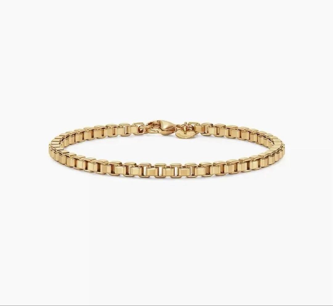 ティファニー ベネチアン ブレスレット ゴールド 金 18K - メルカリ