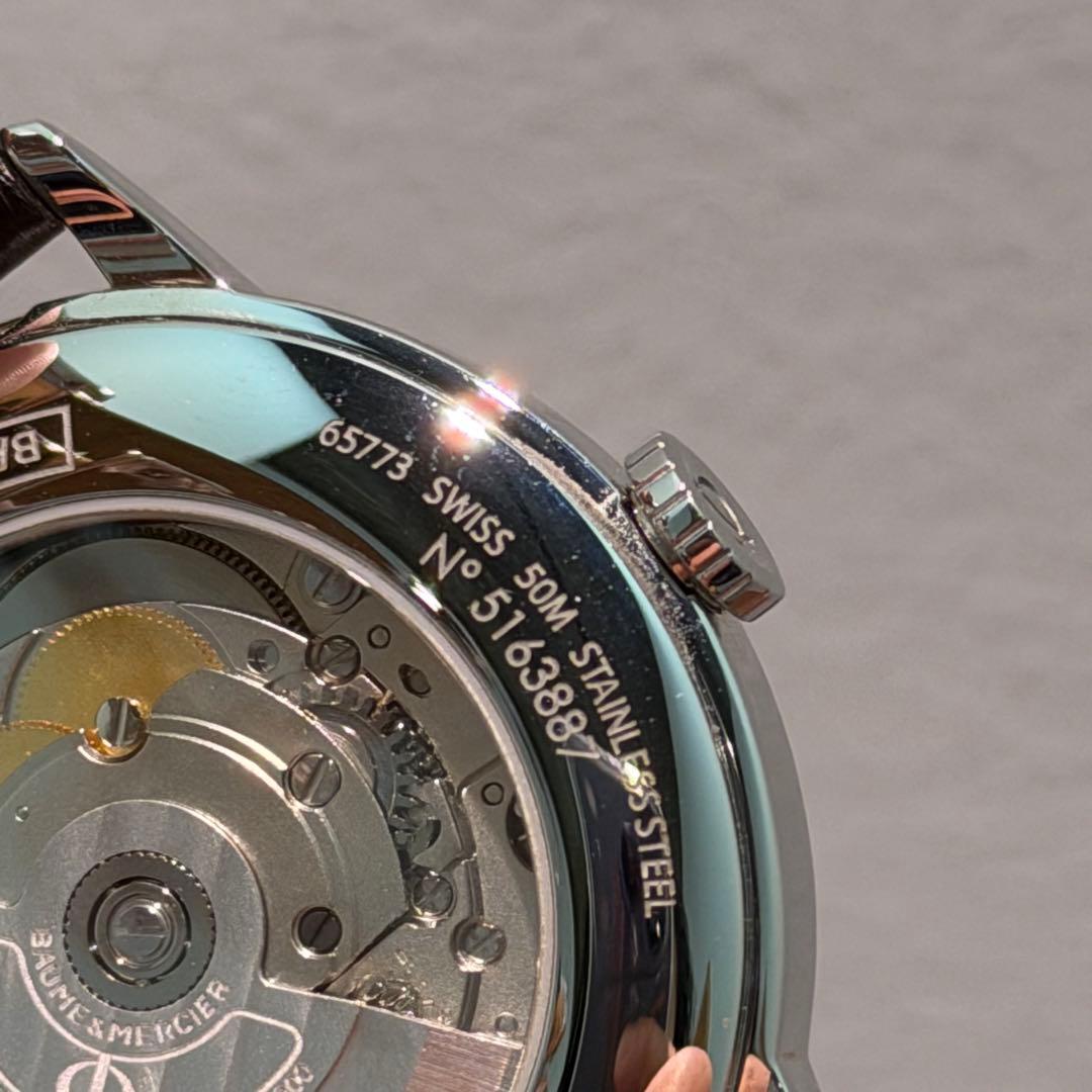 特価】【極美品】ボーム＆メルシエ クラシマ 自動巻 正規品 箱・保証