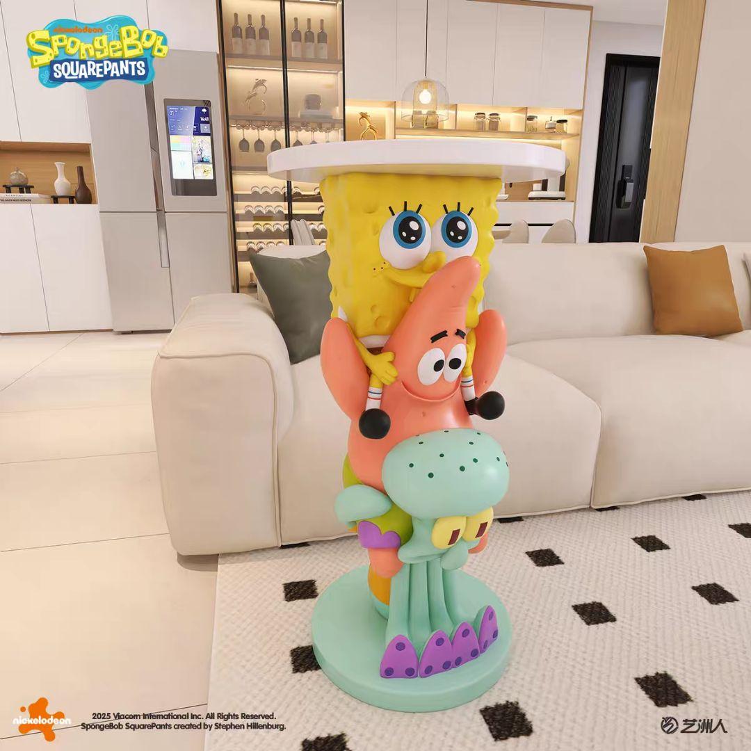 スポンジボブ イカルゴ パトリック君 特大インテリア フィギュア