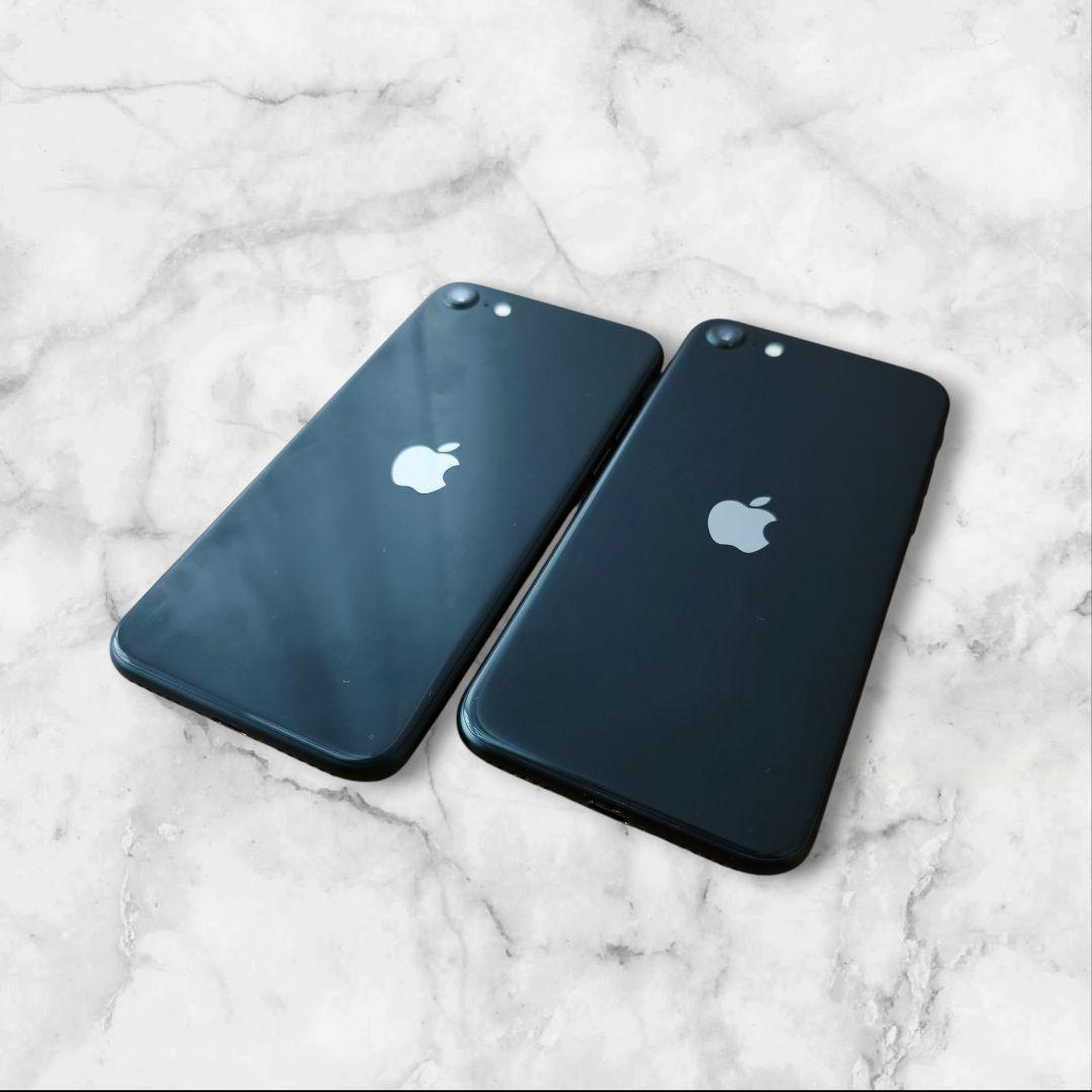 バッテリー100% iPhone SE 第3世代 64GB 2点セット - メルカリ