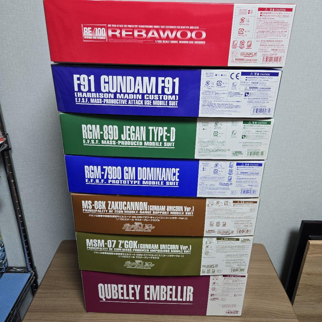 MG ガンプラまとめ売り 7点セット - メルカリ