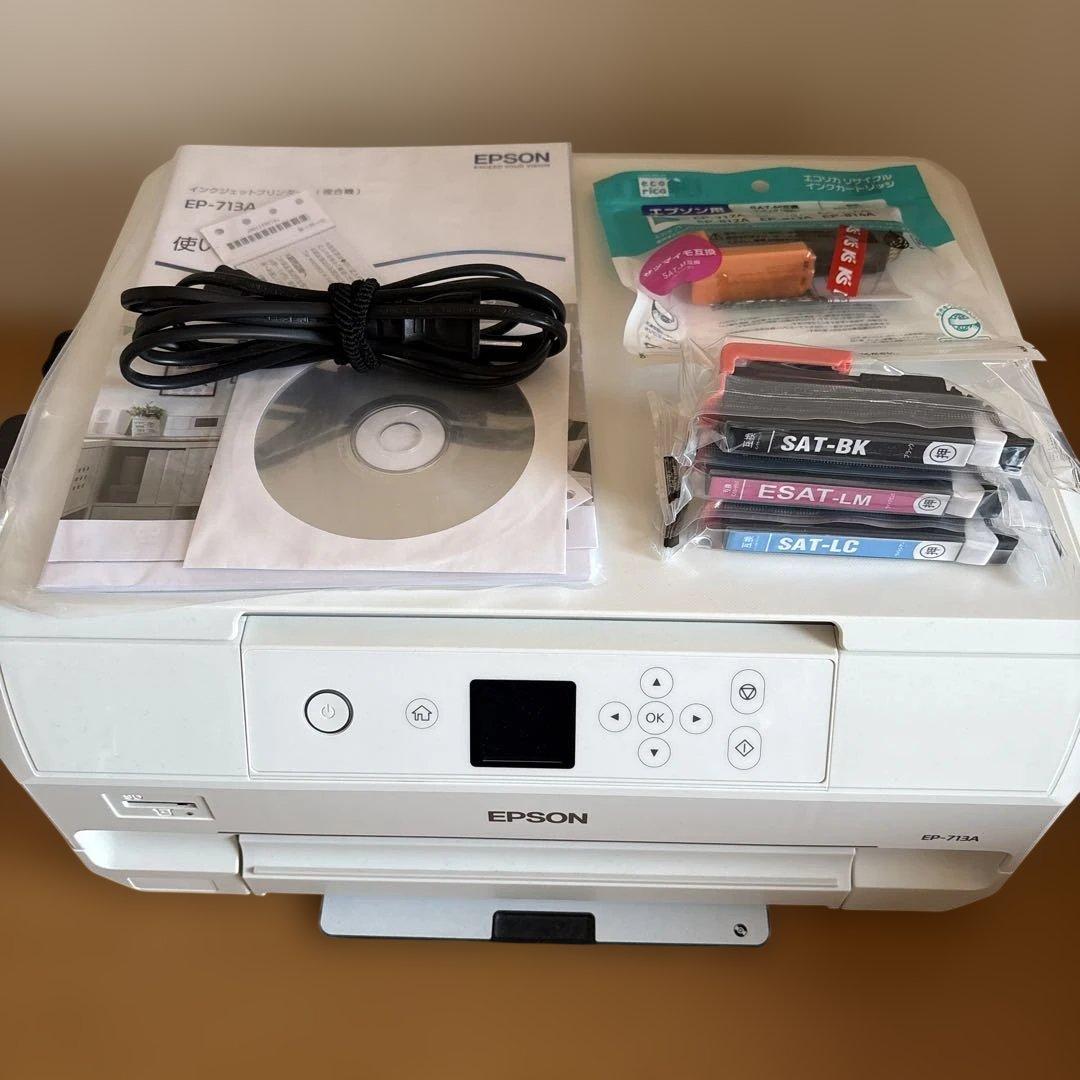 ジャンク品　EPSON EP-713A インクジェットプリンター 本体 EPSON EP-713A インクジェットプリンター【ジャンク品】｜Yahoo!フリマ