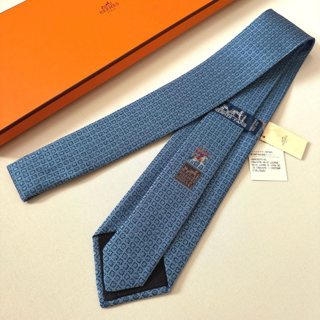 専用出品です。　　　エルメス ネクタイ《コンテンポラリー》新品 未使用