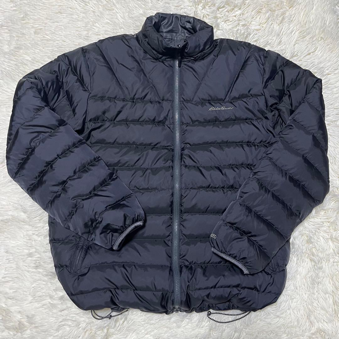 00s Eddie Bauer reversible down jacket - メルカリ