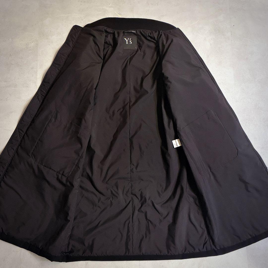 美品 Y's 2025AW LONG MA-1 ブルゾン ロングコート 中綿 - メルカリ