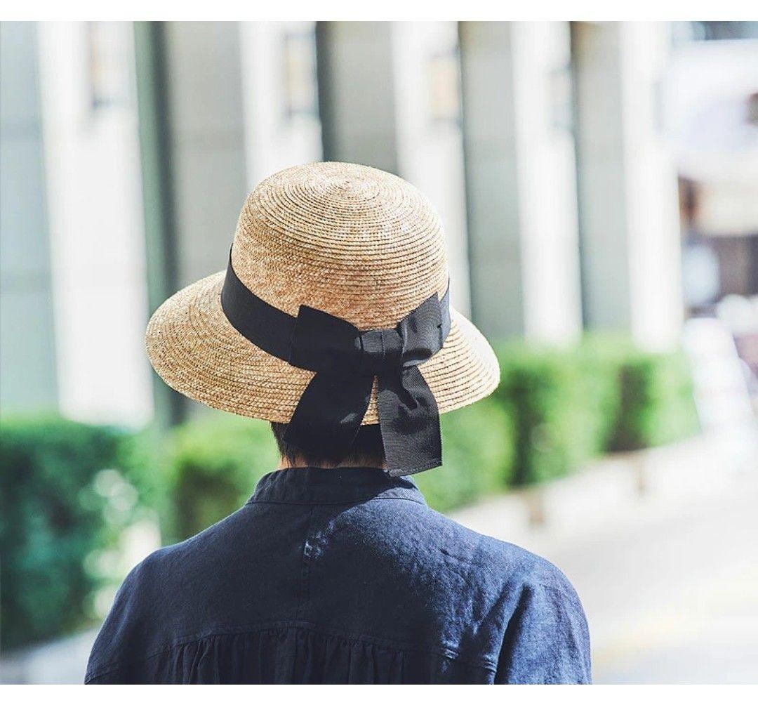 【新品・未使用・タグ付き】田中帽子店　アンヌ　女優帽 　57.5cm