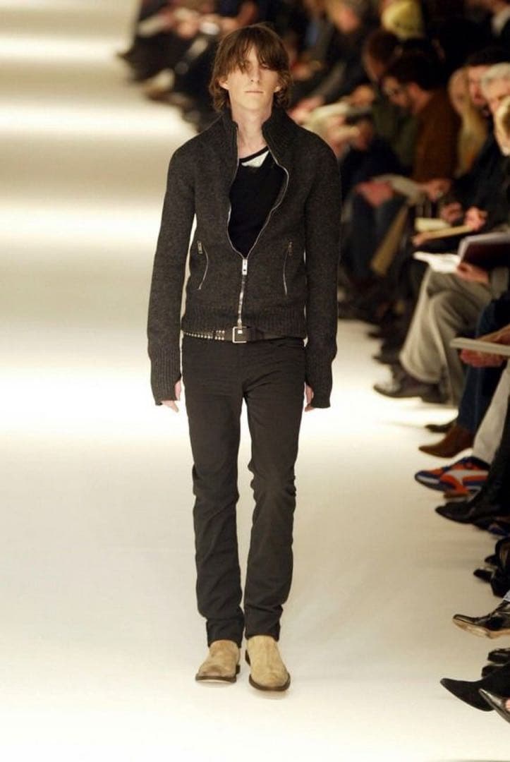 Dior Homme (ディオールオム) 】エディ期06AW フルジップニット - メルカリ