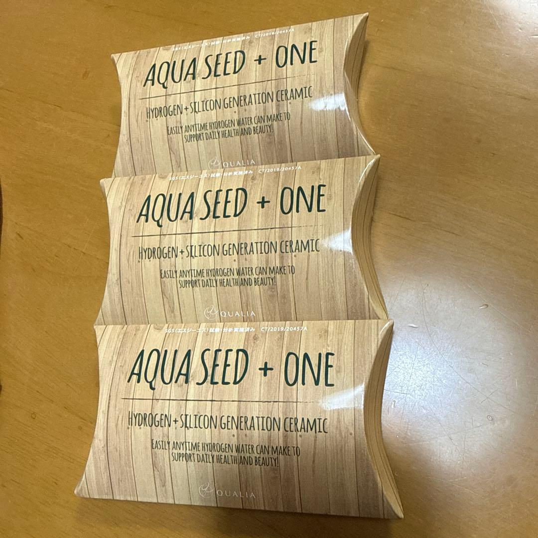 AQUA SEED + ONE 水素セラミック 3個セット - メルカリ