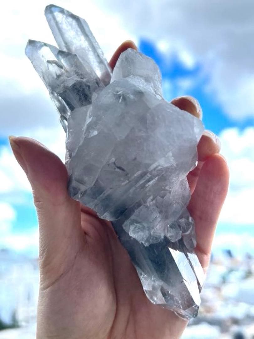 美✨超希少✨AAAA幻グレーリチウム ファントム レムリアン✨天使の翼DTワンド