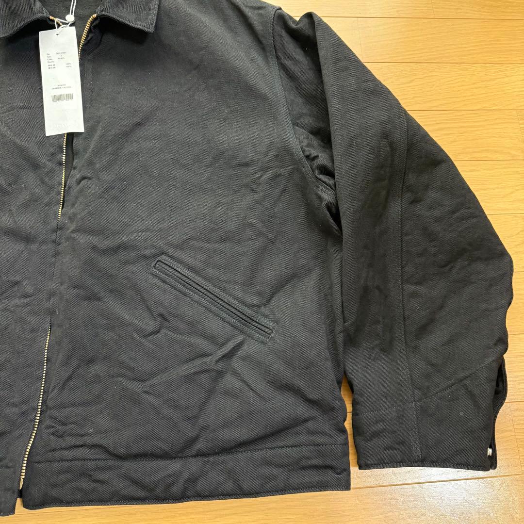 26SS COMOLI BLACK DENIM ZIP SHORT JACKET - メルカリ