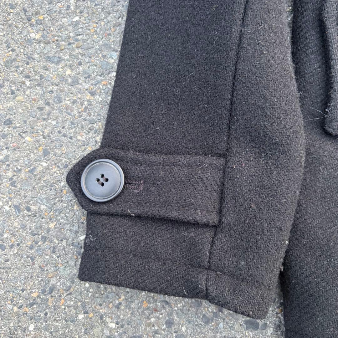 Pコート archive 平成 00s ナポレオン エディ ブラック ウール - メルカリ