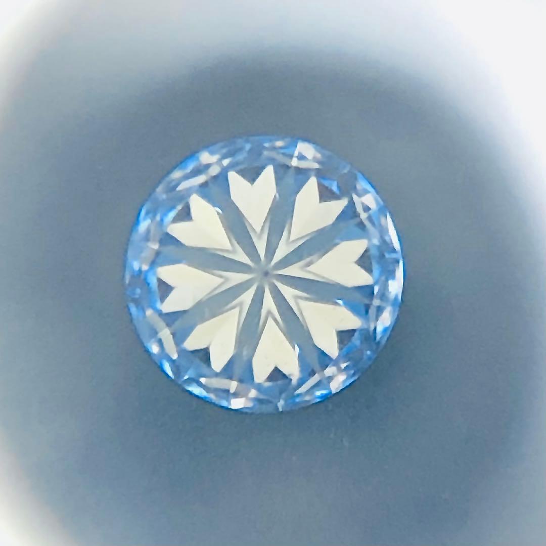 13石 2.002ct D VS-1 EX HC Faint & None