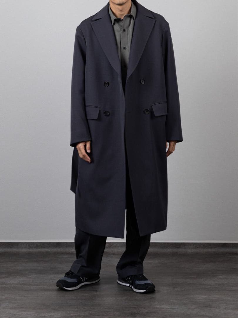 cornier コルニエ PAPER WOOL DOUBLE LONGCOAT - メルカリ
