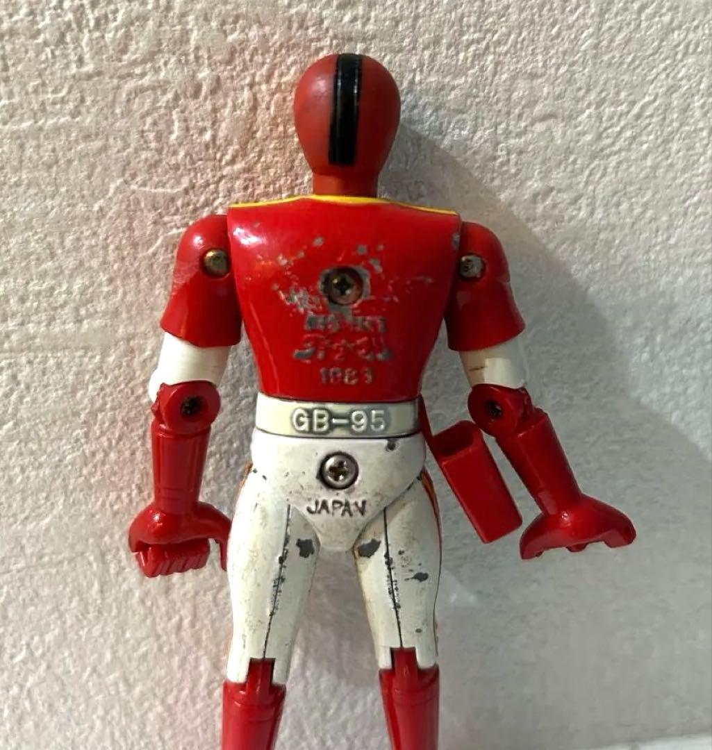 ポピー超合金 ダイナレッド 科学戦隊ダイナマン 約12cm 昭和レトロ