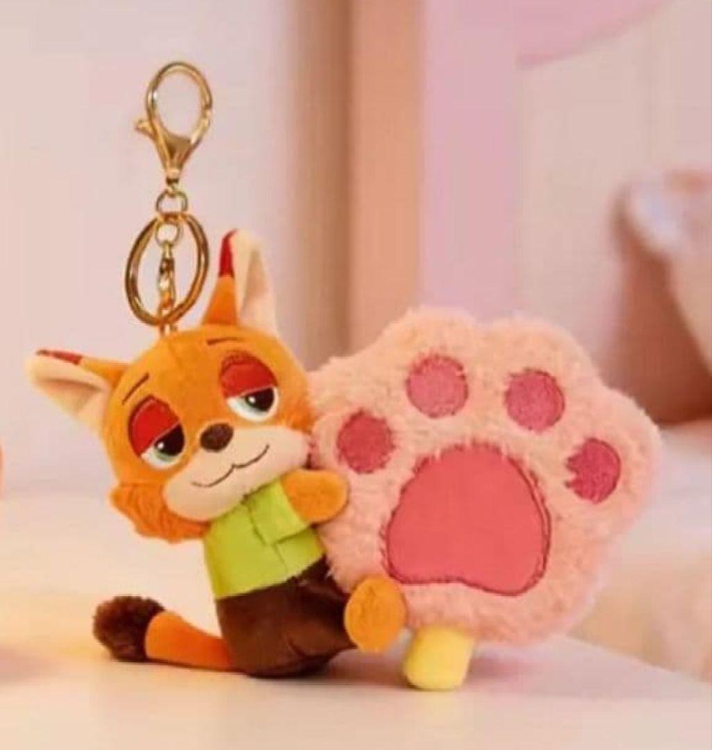 ズートピア ニック マスコットキーホルダー ぬいぐるみキーホルダー