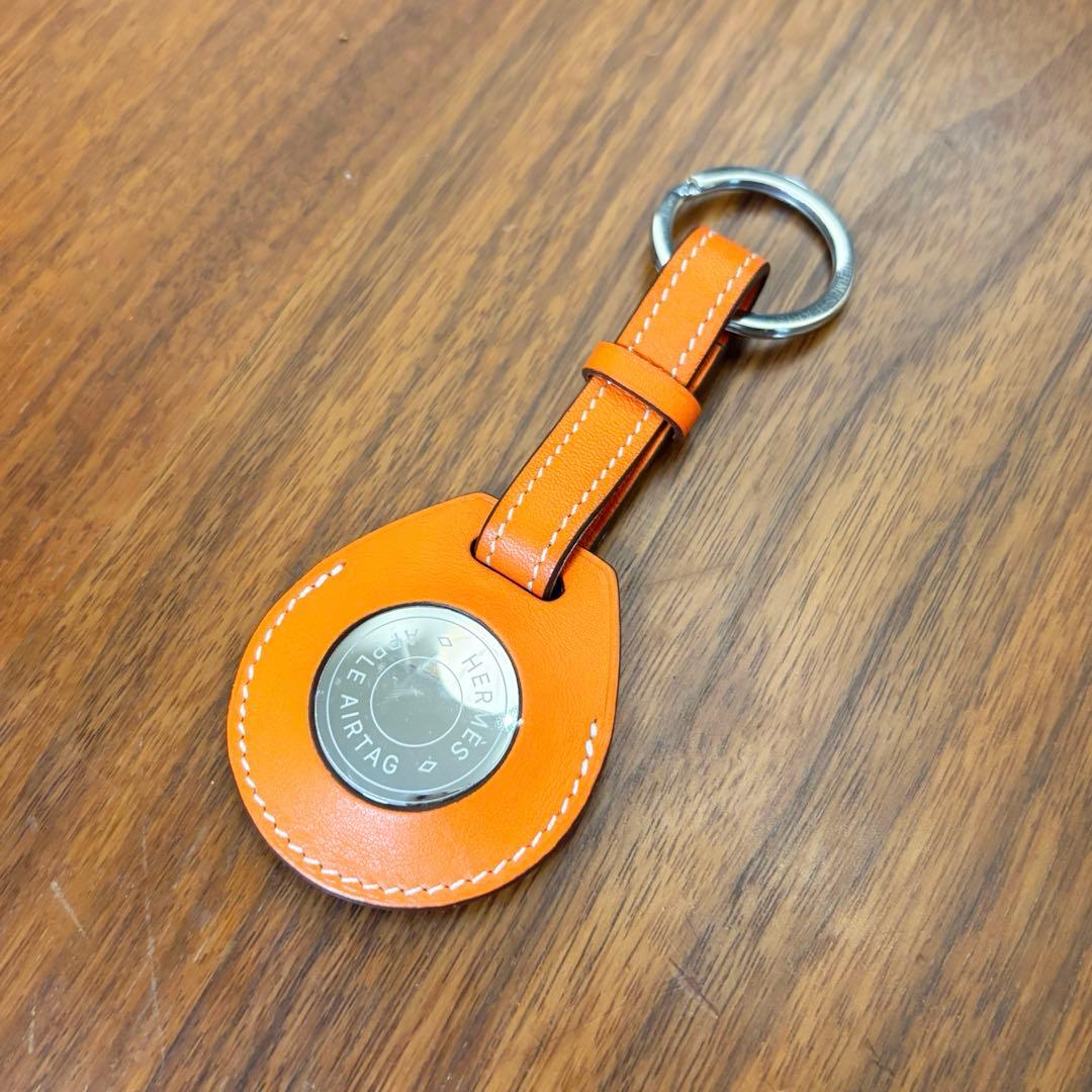 【超美品】HERMES AirTag キーホルダー オレンジ 2026年最新】airtag エルメスの人気アイテム - メルカリ