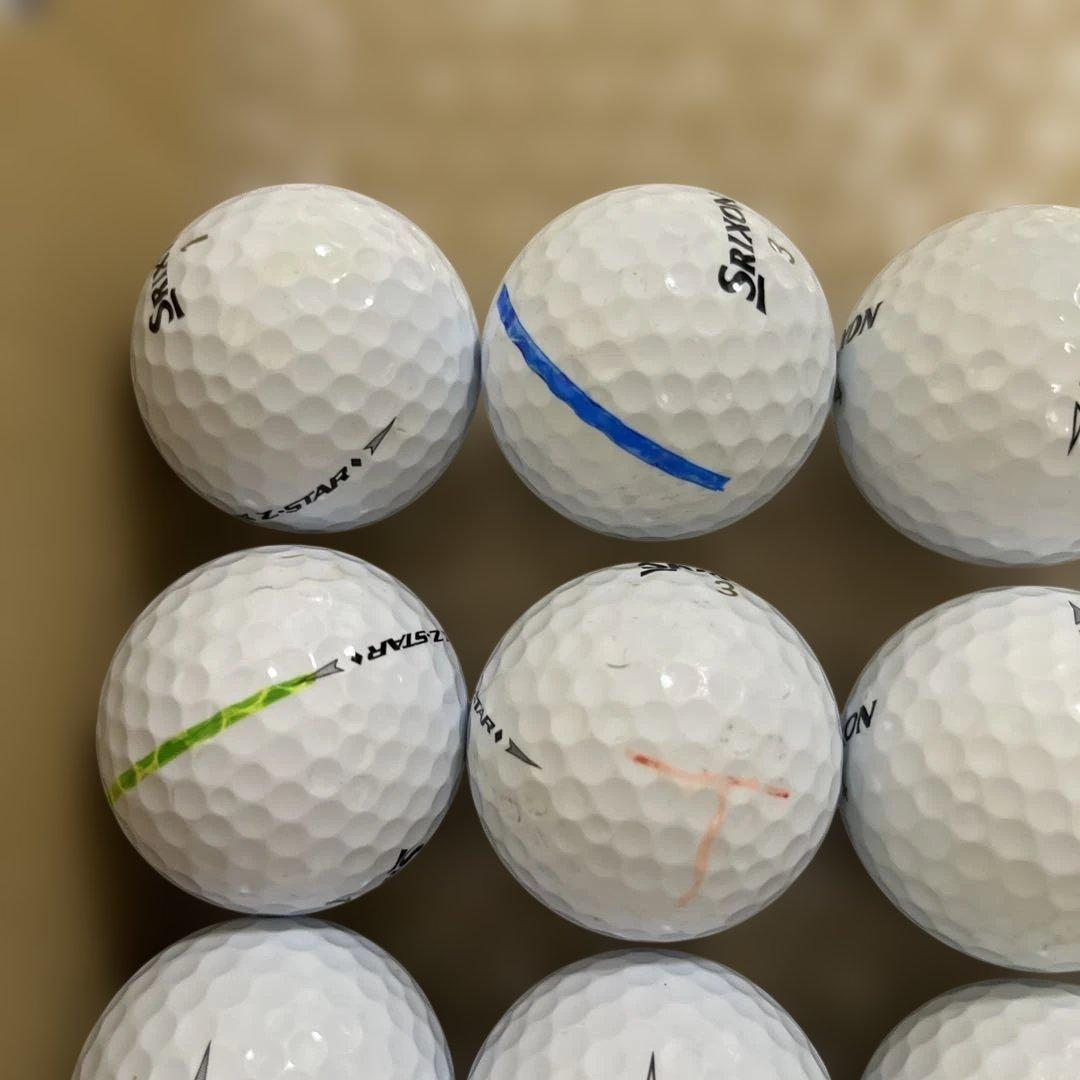 スリクソン ZーSTAR ロストボール 24球 - メルカリ