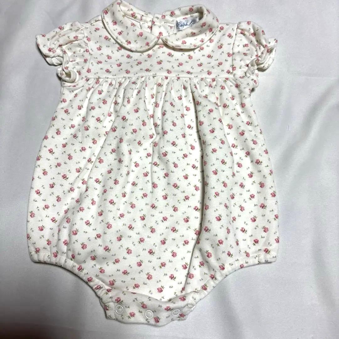 Ralph Lauren 花柄ロンパース 3-6M - メルカリ