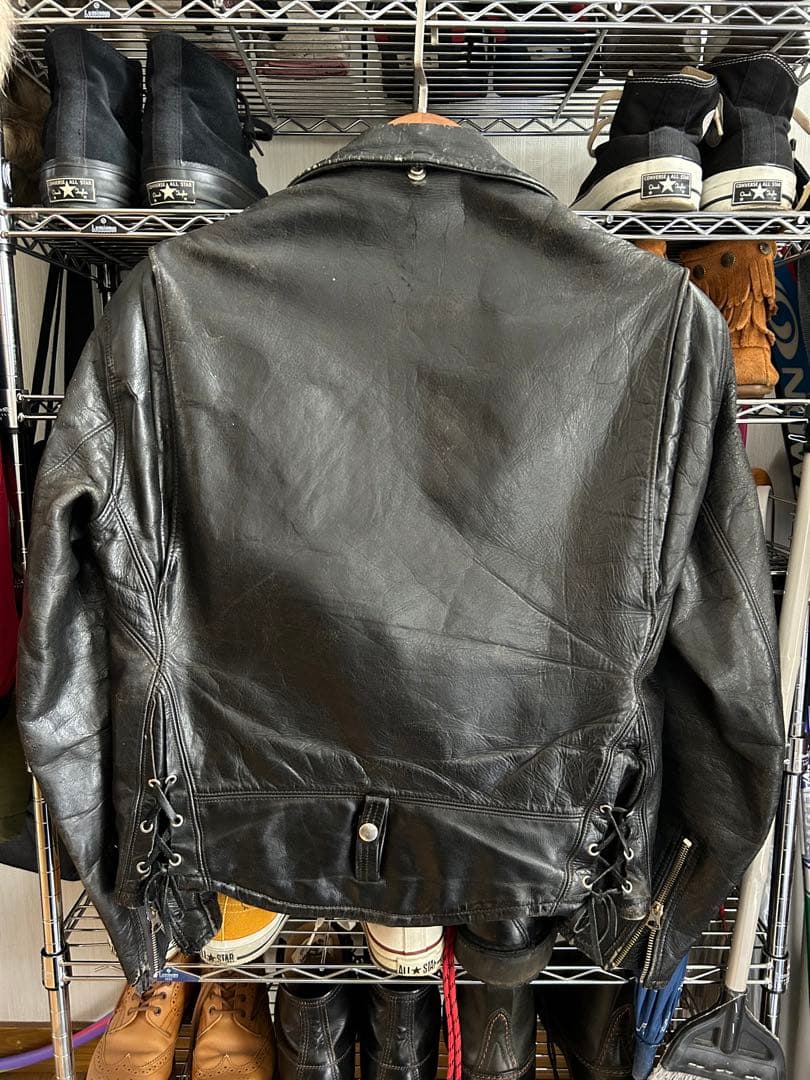 1950〜1960年代 BECK 999ダブルライダースジャケット - メルカリ